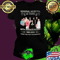 General hospital 60 years 60th anniversary 1963-2023 thank you for the memories s Ladies tee