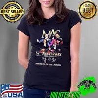 Mas 52th anniversary 1970 2022 thank you for the memories signature s Ladies Tee