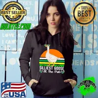 Silliest Goose At The Pub Patrick Day Vintage T-Shirt Hoodie