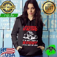 Sprint Car Racing Not Just A Sport Way Of Life Dirt Track T-Shirt Hoodie