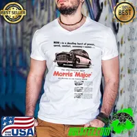 The morris major big brother to the famous minor car T-Shirt