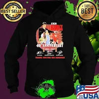 Awesome al Pacino scarface 40th anniversary 1983 2023 thank you for the memories signature s Hoodie