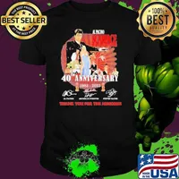 Awesome al Pacino scarface 40th anniversary 1983 2023 thank you for the memories signature shirt