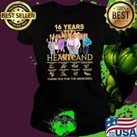Best 16 years 2007 2023 Heartland thank you for the memories signature s Ladies tee