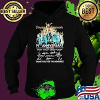 Best pirates caribbean 19th anniversary 2003 2022 thank you for the memories signature s Hoodie