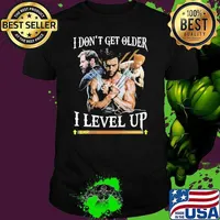 Best the Wolverine I Don't Get Older I Level Up signature Shirt Unisex
