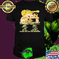 Funny the monkees 57th anniversary 1966 2023 thank you for the memories signature s Unisex