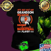 He’s Not Just My Grandson He’s Also My Favorite Basketball Player s Ladies tee