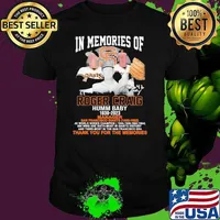 In memories of roger craig humm baby 1930 2023 thank you for the memories signature shirt