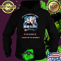 My favorite Tv series Blue Bloods 2010 2023 thank you for the memories s Hoodie