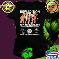 New edition 45th anniversary 1978 2023 thank you for the memories signature shirt