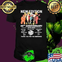 New edition 45th anniversary 1978 2023 thank you for the memories signature s Unisex