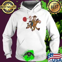 Nice disney and Pixar’s Toy Story Woody Jessie Bullseye shirt
