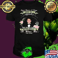 Premium once upon a time there was a girl really loved Matteo Bocelli was me flower s Unisex