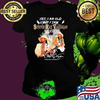 Premium yes i am old but saw Steven Ray Vaughan on stage signature shirt