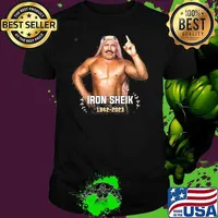 RIP Legend WWE Hall Of Famer The Iron Sheik 1942 2023 Thank You For The Memories Shirt