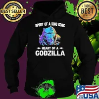 Spirit of a king kong heart of a Godzilla s Hoodie