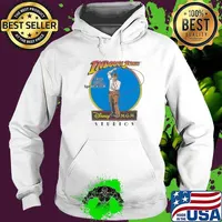 Stedman Made USA Size Youth Large 14-16 Harrison Ford Lucas Film Disney MGM Studios 1980s s Hoodie