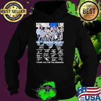 Top saturday night live 46th anniversary thank you for the memories signature s Hoodie