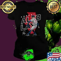 Adbert Alzolay Chicago C Player Baseball Venezuelan MLB Signature T-Shirt Ladies tee