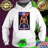 American Nightmare Undesirable Undeniable Uncrowned Skull Usa Flag Cody Rhodes T-Shirt Hoodie
