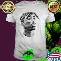 Awesome tupac Shakur Singer T-Shirt