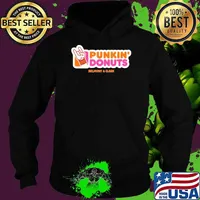 Best dunkin’ Donuts X Punkin’ Donuts Belmont and Clark logo s Hoodie