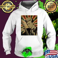 David Robert Jones English Singer And Actor Vintage Photo T-Shirt Hoodie
