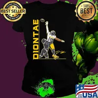 Diontae Johnson One Hand Signature American Football Pittsburgh Steelers T-Shirt