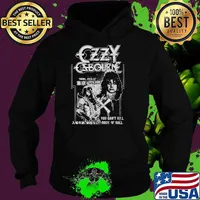 Funny ozzy Osbourne July 15, 1982 Tokyo, Japan Concert Promotional Poster Artwork Men's Unisex T-s Hoodie