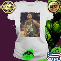 Glenn Robinson American Basketball Player Big Bod And The Chosen One T-Shirt Ladies tee