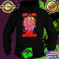Halloween just a girl who loves House Of 1000 Corpses s Hoodie