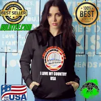 I will always be proud of love my country Usa new york usa flag s Hoodie