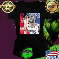 Kawhi Leonard American Basketball Los Angeles Poster Clippers T-Shirt
