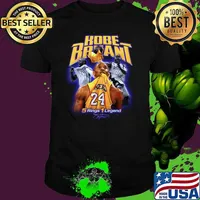 Kobe Kryant 5 rings 1 legend black mamba 24 basketball player american T-Shirt Unisex