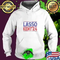 Lasso Kent' 24 Stars Usa Flag Sports 4th of July Election T-Shirt Hoodie