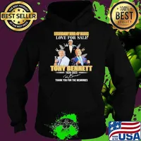 Legendary king of music love for sale Tony Bennett 1926 2023 thank you for the memories signature s Hoodie