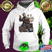 Michael Myers Is It Halloween Yet Tis The Season Pumpkin Halloween 2023 Shirt Hoodie
