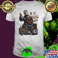 Michael Myers Is It Halloween Yet Tis The Season Pumpkin Halloween 2023 Shirt