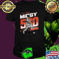 Miguel Cabrera Detroit Tigers Miggy 500 Stars Signature Baseball T-Shirt Unisex
