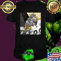 Najee Harris Football League Pittsburgh Steelers T-Shirt Unisex