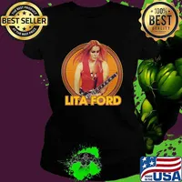 Official lita ford Lita Rossana Ford an English-born guitarist T-Shirt