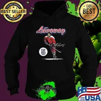 Rod Langway Signature American Hockey Player Montreal Canadiens T-Shirt Hoodie