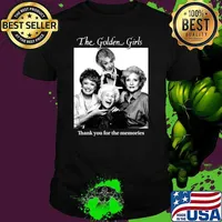 The golden girls thank you for the memories tv T-Shirt Unisex