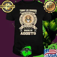 Todos Los Hombres Son Creados Iguales Pero Solo Los Me Jores Nacen En Agosto Shirt Unisex