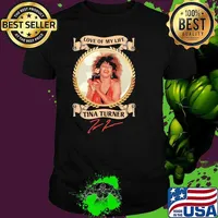 Top love of my life tina turner signature shirt