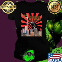 Toronto Tokyo City Godzilla Monster Tourist Canada T-Shirt