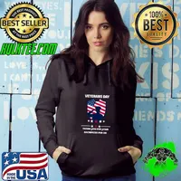 Veterans Thank You for Grandparents and Parents Usa Flag T-Shirt Hoodie