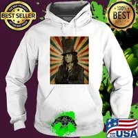Vincent Damon Furnier Alice Cooper 1948 American Rock Singer T-Shirt Hoodie