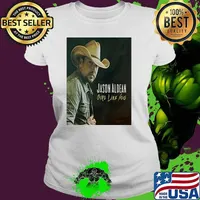 Vintage jaaj Jason Aldean girl like you country music T-Shirt Ladies tee
